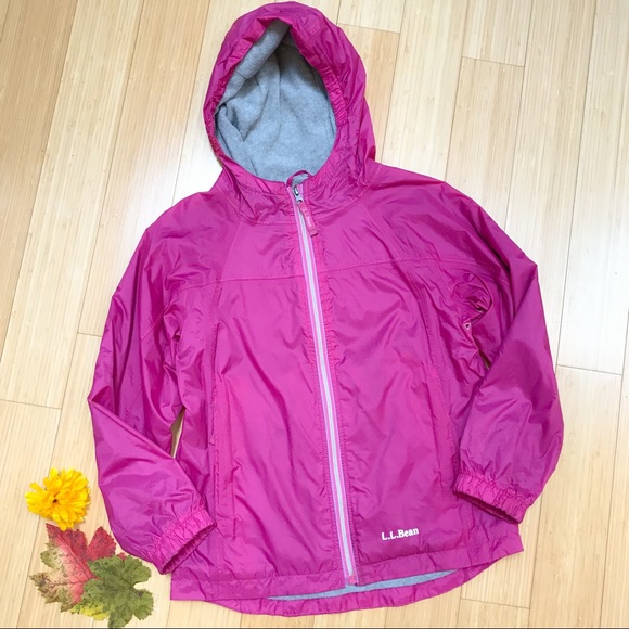 L.L. Bean Other - Girls L.L. Bean fleece minded fall jacket coat, 10